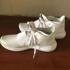 Adidas tubular tennis shoes